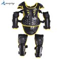 thumbnail image 2 of Armadura de motocicleta de cuerpo completo para niños, chaqueta de armadura de Motocross, protector de codo y rodilla para columna vertebral y pecho, 2 of 5