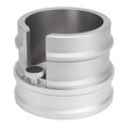 thumbnail image 4 of Portafiltros de café de aleación de aluminio, soporte para estación de prensado de espresso, organizador para máquinas de espresso de 51 mm, 53 mm y 58 mm, color plateado, 4 of 14