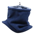 thumbnail image 3 of BELOVING Winter Fleece Neck Gaiter Windproof Scarf Wrap for Running Motorcycle Hiking Navy, 3 of 9