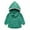 Green, variant on Fozruso Lightweight Jacket for Girls 2-3 Years,Toddler Boys Girls Winter Coat With Pocket Hooded Jacket Zipper Windproof Outwear Beige