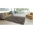 thumbnail image 3 of Concord Global Trading Concord Global Ocean Shag Lattice Area Rug Beige/Light Brown 6'7" x 9'3" Stain Resistant 7' x 9' Dining Room Transitional,Shag, 3 of 5