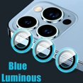thumbnail image 1 of Protector de lente de cámara para IPhone 11, 12, 13 Pro Max Mini 15 Pro Max, cristal Protector para IPhone 14 Pro Max, 3 uds., 1 of 4