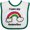 White and Green, variant on Inktastic I Love my Godmother Boys or Girls Baby Bib