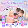 thumbnail image 4 of Paquete de 36 regalos de fiesta no pegajosos con forma de unicornio de NPNE, 4 of 6