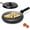 Cardless / Black, variant on Visualz Cordless Electric Crepe Maker With Auto Power Off, On/Off Switch & Dual Temperature Setting, 8 Inch Portable Crepe Maker & Non-Stick Dipping Plate, Nonstick Coating Pan