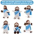 thumbnail image 3 of Muñeco de peluche Yelakey Jesus de 34 cm con esqueleto articulado, 3 of 7