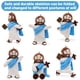 thumbnail image 3 of Muñeco de peluche Yelakey Jesus de 34 cm con esqueleto articulado, 3 of 7