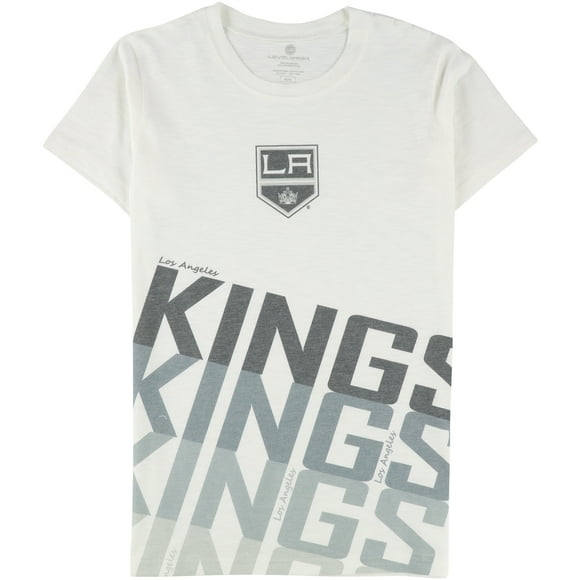 Level Wear T-Shirt Graphique Los Angeles Kings pour Femme, Blanc, Moyen