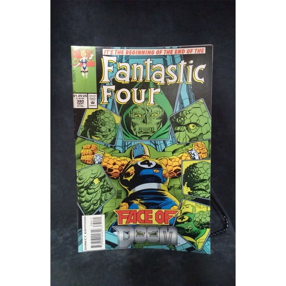 Pre-Owned Fantastic Four #380 1993 Marvel Comics Comic Book - Walmart.com