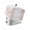Pink, variant on Grey Striped Toaster Cover 2 Slice, Modern White Striped Abstract Art Aesthetics Dustproof Bread Machine Oven Cover with Storage Pockets, Fits Most Kitchen Toasters Protector