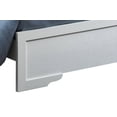 thumbnail image 7 of Elegant Silver Champagne Queen Bed Frame with Transitional Design - Durable Particle Board, 53"H x 63"W x 85"D, Chic Finish for Bedroom Decor, 7 of 7