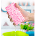 thumbnail image 2 of Cartoon Ultra Soft Exfoliating Sponge Shower Brush，Pink 4PCS, 2 of 4