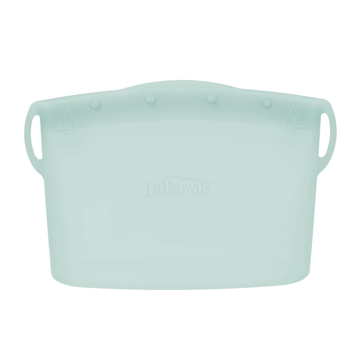 Microwave Steam Sterilizer Bag for Baby Bottles, Breast Pump Parts & Other Toddler Accessories, 100% Silicone, Reusable Sterilizing Bag
