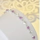 thumbnail image 1 of Pulsera de amor de cristal de plata pura S925 para mujer, pulsera de diseño de nicho de lujo ligero, 1 of 6