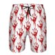 thumbnail image 3 of Balery Red Bloody Scary Hands Traje de Baño Estilo Hawaiano para Hombre, Shorts de Secado Rápido con Bolsillos-Large, 3 of 6