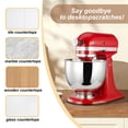 thumbnail image 2 of Numjaw Mixer Sliding Mat for Kitchen Aid Stand Mixer, Kitchen Appliance Slider Mats Compatible with 4.5-5 Qt Tilt-Head Stand Mixer, 2 of 8