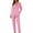 A-Pink, variant on Gytharion Pajama Sets for Women 2 Piece Loungewear Outfits Long Sleeve Button Down Lapel Top and Long Pant Pj Sets Cute Heart Print Sleepwear Sets with Pockets