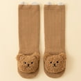 thumbnail image 3 of Ugoldhm Baby & Toddler Non-Slip Grip Socks - Cartoon Doll Decor Warm Thick Over Knee Slipper Socks, 3 of 3
