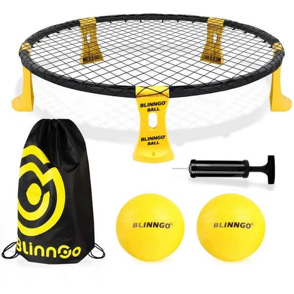 Set de pelota de playa diurna Blinngo de Roundnet Game con 2 bolas