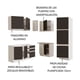 thumbnail image 4 of Cocina Integral Completa Modular Madesa Glamy 329cm BN 03, 4 of 5