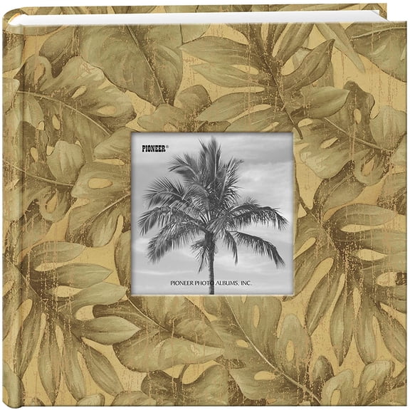 Pioneer DA-200TRP 4x6 Tropical Photo Album Tropical Leaves