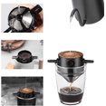 thumbnail image 4 of 2 Pcs Pour Over Coffee Dripper Reusable Pour Over Coffee Dripper Paperless Coffee Filter Cone for Home and Office Use, 4 of 5