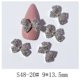 thumbnail image 1 of Joyas para decoración de uñas con forma de lazo, borlas, colgantes, circonitas, diamantes, superbrillantes, cadena decorativa para uñas, 1 of 6