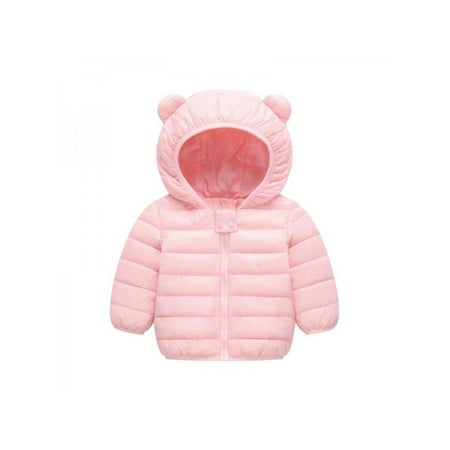 Orange Travel Jacket - Nicesee Infants Toddler Baby Winter Coats Girls Boys Lightweight Down Jacket Hooded Outwear