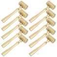 thumbnail image 1 of UPOUART 10Pcs Learning Hammer Toy Mini Mallet Hammer Golden for Hand Training Exercise, 1 of 6