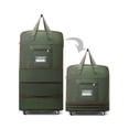 thumbnail image 2 of Gustave Expandable Rolling Duffle Bag with Wheels, Large Capacity Foldable Carry on Travel Duffel Bag Weekender Luggage Suitcase for Men Women - Green, 2 of 10