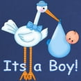 thumbnail image 2 of CafePress - It's A Boy! Stork Maternity Dark T Shirt - Maternity Dark T-Shirt, 2 of 3