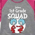 thumbnail image 3 of Dr. Seuss - 1st Grade Squad Thing 1 and Thing 2 - Youth Girls Raglan Graphic T-Shirt, 3 of 6