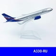 thumbnail image 1 of 6Inch 15CM A380 A350 A330 A320 Concorde Diecast Airplane Model For Gift Collection,A330 RU, 1 of 7