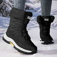 thumbnail image 5 of Women's Boots Winter Insulated Mid Calf Thermal Footwear Outdoor Hiking Warm Lined Boots for Ladies, 5 of 5