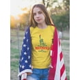 thumbnail image 2 of Happy 4Th July Statue. T-Shirt Juniors -Image by Shutterstock,  Small, 2 of 4