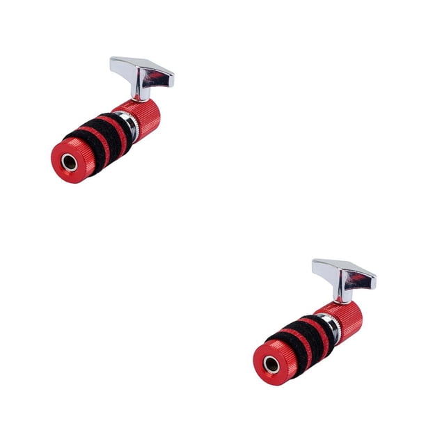 Naiovety Universal Standard Hi-Hat Cymbal Stand Release Post Drop Lightweight Drum Pull 1/4 Quick Pedal Rod Professional DIY Como se muestra 2Conjunto