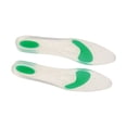 thumbnail image 2 of Stein’s Silicone Dual Density Comfort Shoe Gel Insoles for Extra Arch Support and Feet, Ankle, Knee and Hip Joint Relief, Men (Size 6.5 to 7.5) or Women (Size 7.5 to 9), Green, 2 of 3