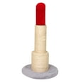 thumbnail image 3 of Poste rascador de sisal para gatos, postes rascadores para gatitos, rascador Vertical de 22,5 "de alto, rascador de sisal para gatos de interior Rojo, 3 of 8