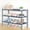 Grey, variant on decorUhome 3 Tier Bamboo Shoe Rack , Shoe Shelf for Closet, Shoe Storage Organizer for Entryway, Natural, 26.7" x 11" x 18.3"