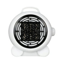 2 in 1 Heater Fan Combo, Portable Cooling Desk Fan, Air Circulator Fan, Desk Heater for Office Quiet Small, Overheat Protection Personal Small Floor for Home Office