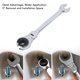thumbnail image 4 of Llave De Tuerca Abocinada, 14 Mm, 7,5 Pulgadas, Oscilante De 5 Grados, Llave De Trinquete Flexible, Ahorro De Mano De Obra Para Líneas De Freno De Combustible, 4 of 7