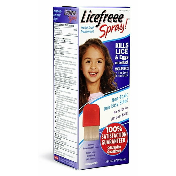 LiceFreee! Lice Killing Hair Spray 6 oz