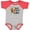 Heather and Red, variant on Inktastic West Virginia Girl- Butterfly Girls Baby Bodysuit