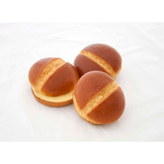 Klosterman 4" Split Top Brioche Bun 96Count (PACK OF 1)