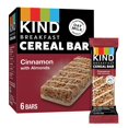 thumbnail image 1 of Breakfast Cereal Bar, Cinnamon with Almonds, Gluten Free Snacks, 9.3oz Box, 6 count, 1 of 5