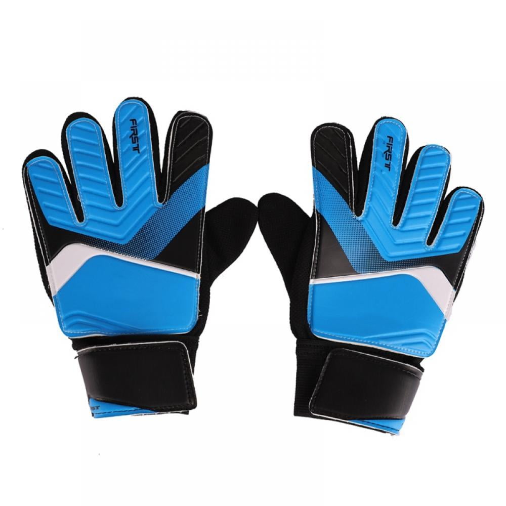 Unisex Goalkeeper Gloves Smart Fit –Soft Latex KIDS FOOTBALL GLOVES Goalkeeper Goalie Soccer Gloves Junior Children Youngsters Boys/Girls Premier League Soccer