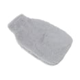 thumbnail image 2 of Bolsa de jarra de agua caliente de 2000ML, paquete de agua caliente grande a prueba de explosiones insertado a mano de doble cara de goma para el dolor de espalda en el hogar, gris claro, 2 of 10