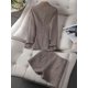 thumbnail image 5 of Traje holgado Harajuku para mujer, conjunto de dos piezas con pantalones cortos de lentejuelas, chaqueta Blazer + Pantalones cortos sueltos, 2 Piec, primavera y otoño, novedad de 2023, 5 of 5