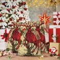 thumbnail image 6 of Naloa Mythical Red Stag Illustration Drawstring Christmas Bags, 3D Xmas Gift Bags, Christmas Wrapping Bags, Xmas Goodie Bags, Treat Pouch Bags, Party Favor Bags-Medium, 6 of 9