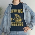 thumbnail image 6 of My worst day of Fishing Copy of Unisex Heavy Cotton Tee, 6 of 9